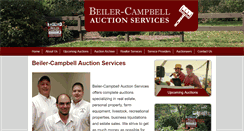 Desktop Screenshot of beiler-campbellauctions.com